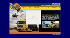 Desktop Screenshot of mactransco.co.za